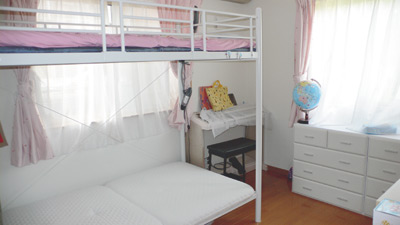 2人のお嬢さんにとって初めての自分の部屋