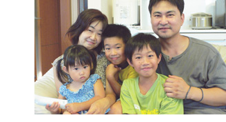 森脇さんファミリー