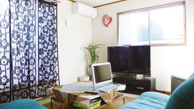 ２階の１室はご夫婦２人がゆったりとくつろげるもう一つのリビングルーム