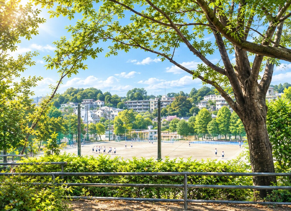 榎が丘公園170m緑に囲まれた、ゆったりとした広さの榎が丘公園。高台から榎が丘小学校を見下ろす景色も楽しめる、身近な憩いの場所です。