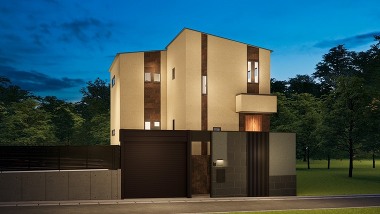 1号棟/洗練されたデザインと自然環境が調和した理想的な住まい。静けさと快適さが共存する贅沢な空間です。