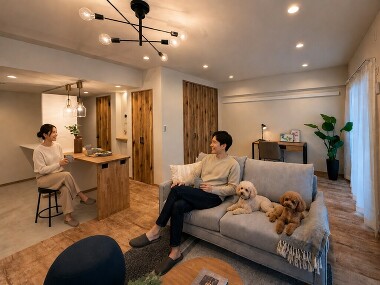 大切な家族とずっと一緒に。頭数制限なくペットと暮らせる、愛犬家・愛猫家に嬉しい住まい。