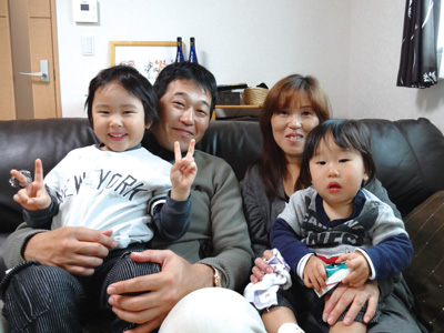 難波さんファミリー